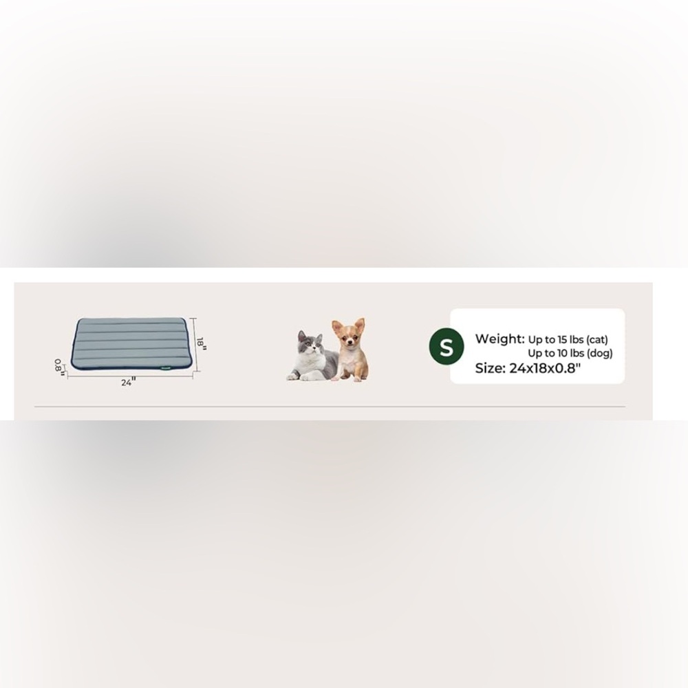 🆕 BALANCE Pet Mat Bed Crate Liner Pad - Picture 4 of 5